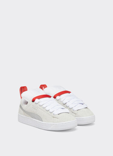 Ferrari Ferrari Style Suede XL trainers by Puma Optical White F1466f