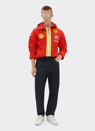 Ferrari Veste Team Pro Puma pour Scuderia Ferrari Rouge de Course F1425f