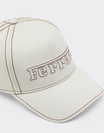 Ferrari Casquette de baseball avec logo Ferrari Gesso 49116f