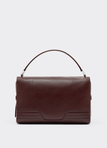 Bolso Ferrari GT Soft de piel granata Ferrari Bolso Ferrari GT Soft de piel granata Red brown CBWSB0002YL00071f