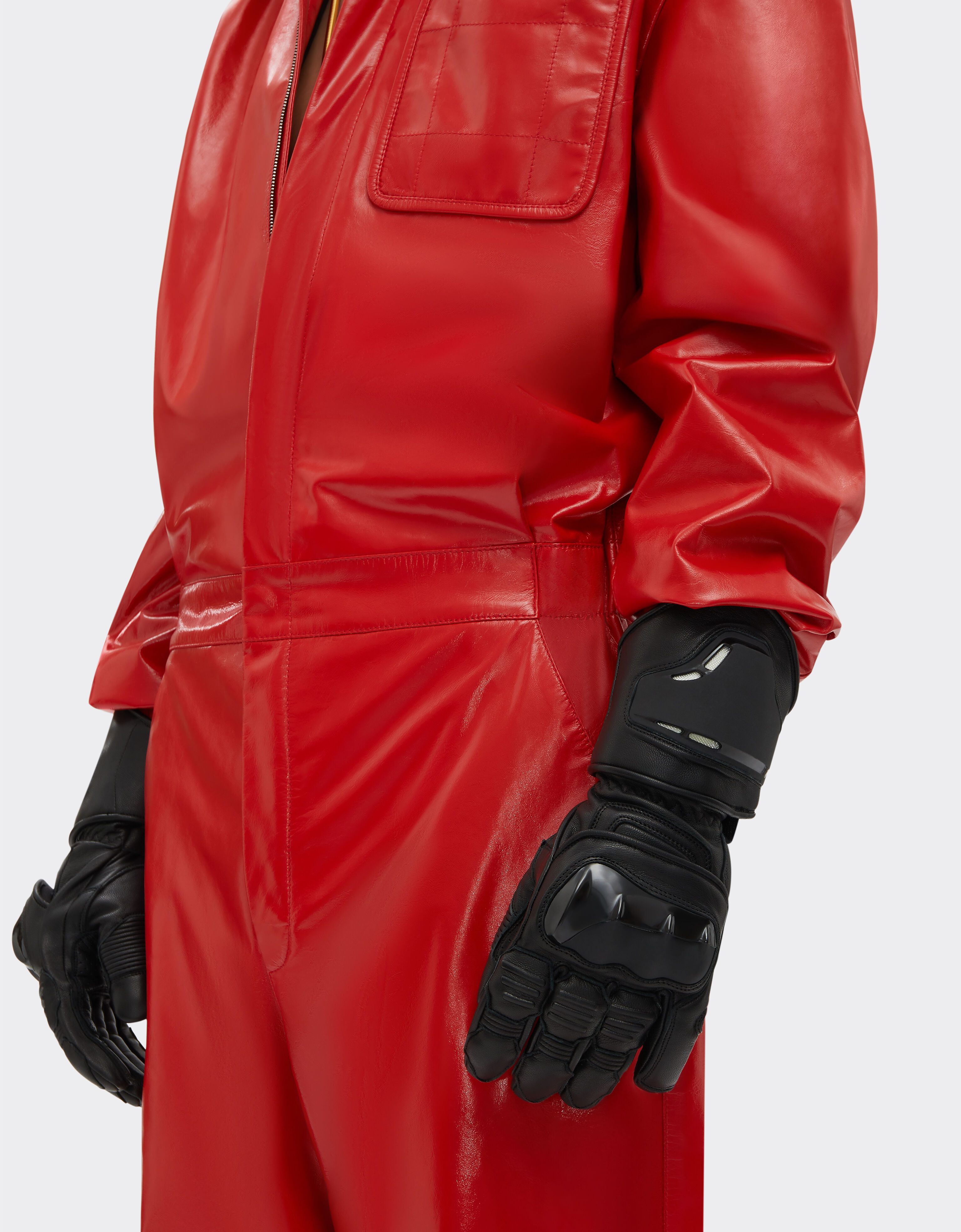 Ferrari Leather racing gloves Black 21158f