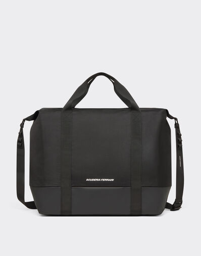 Ferrari Weekender bag in technical fabric Nero SBNWE0003HMM0033f