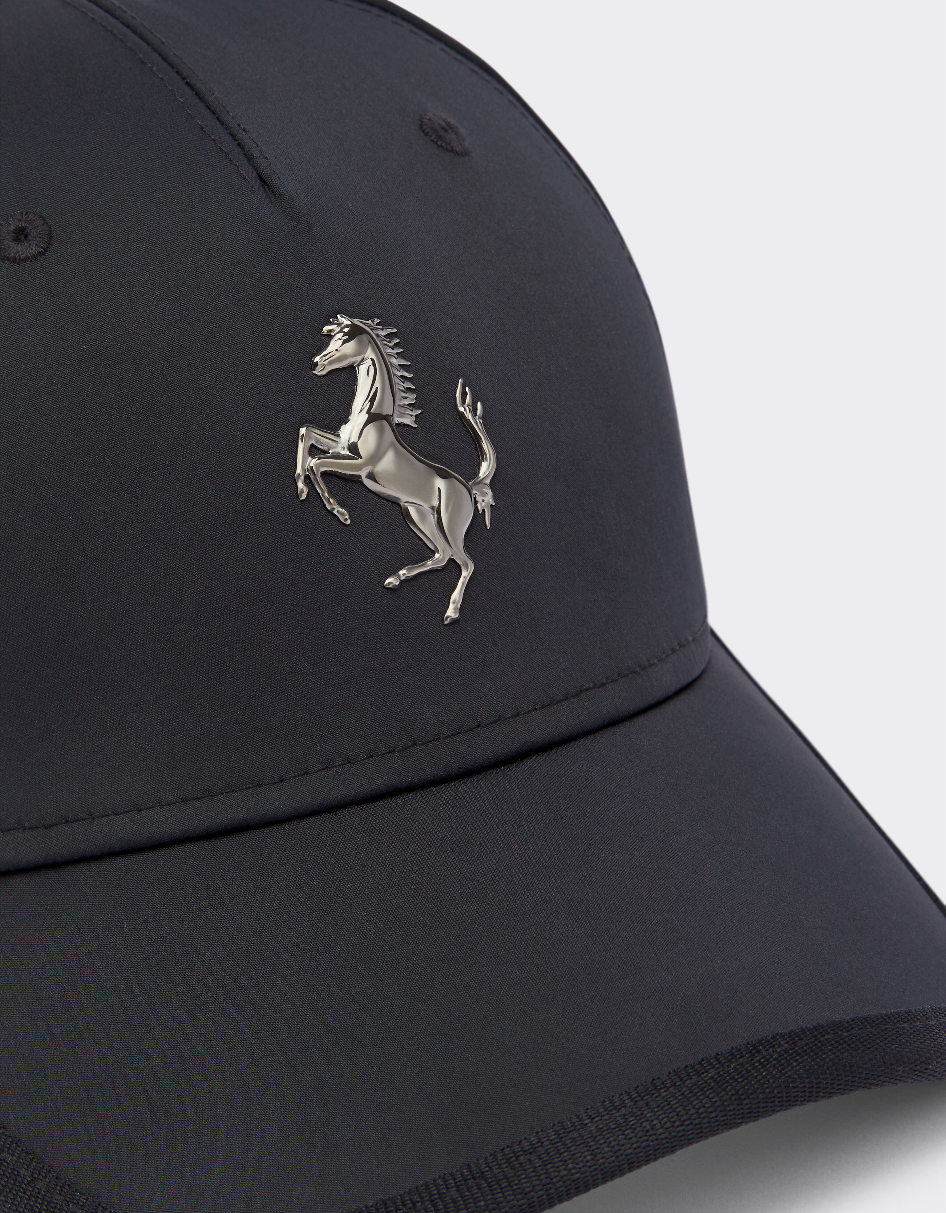 Ferrari Baseball cap with Prancing Horse detail Black 20070f