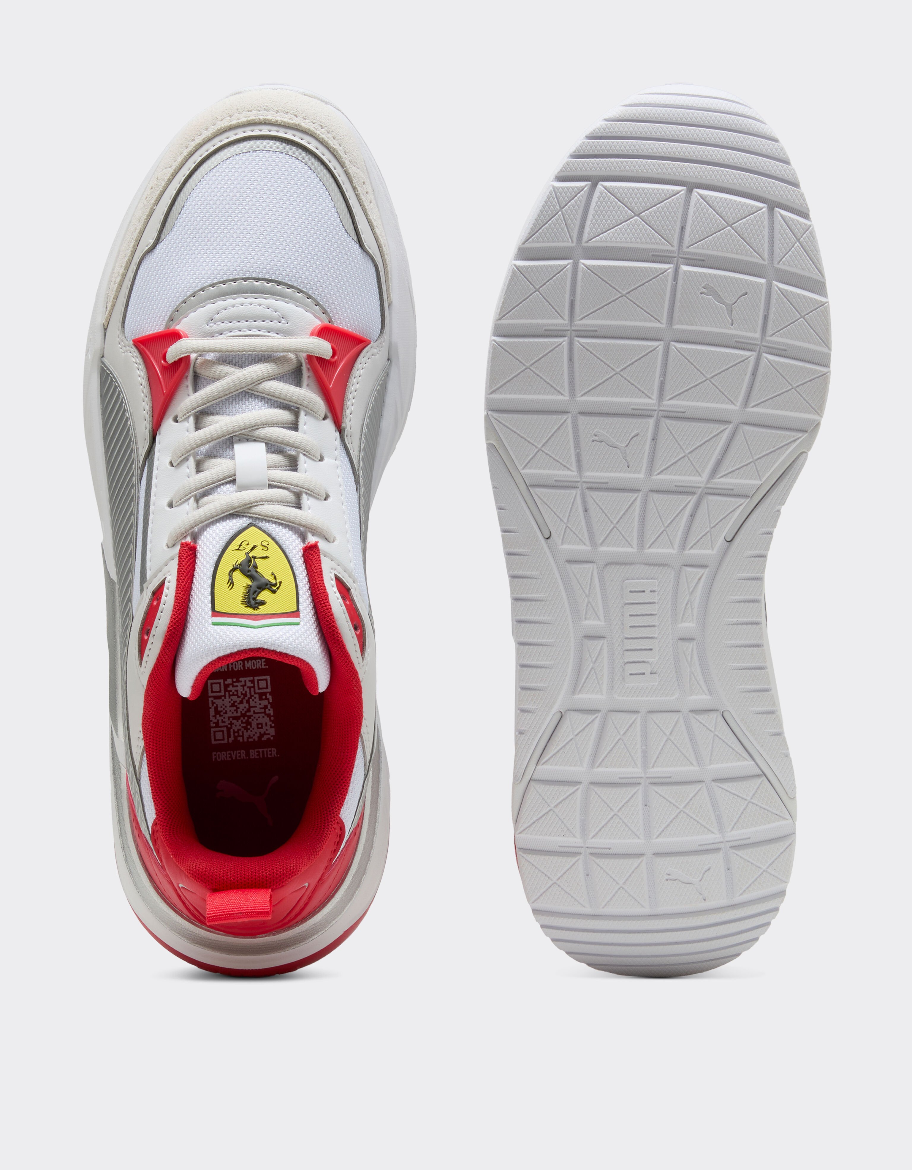 Ferrari Baskets Puma pour Scuderia Ferrari Trinity 2 Blanc optique LA0B7f