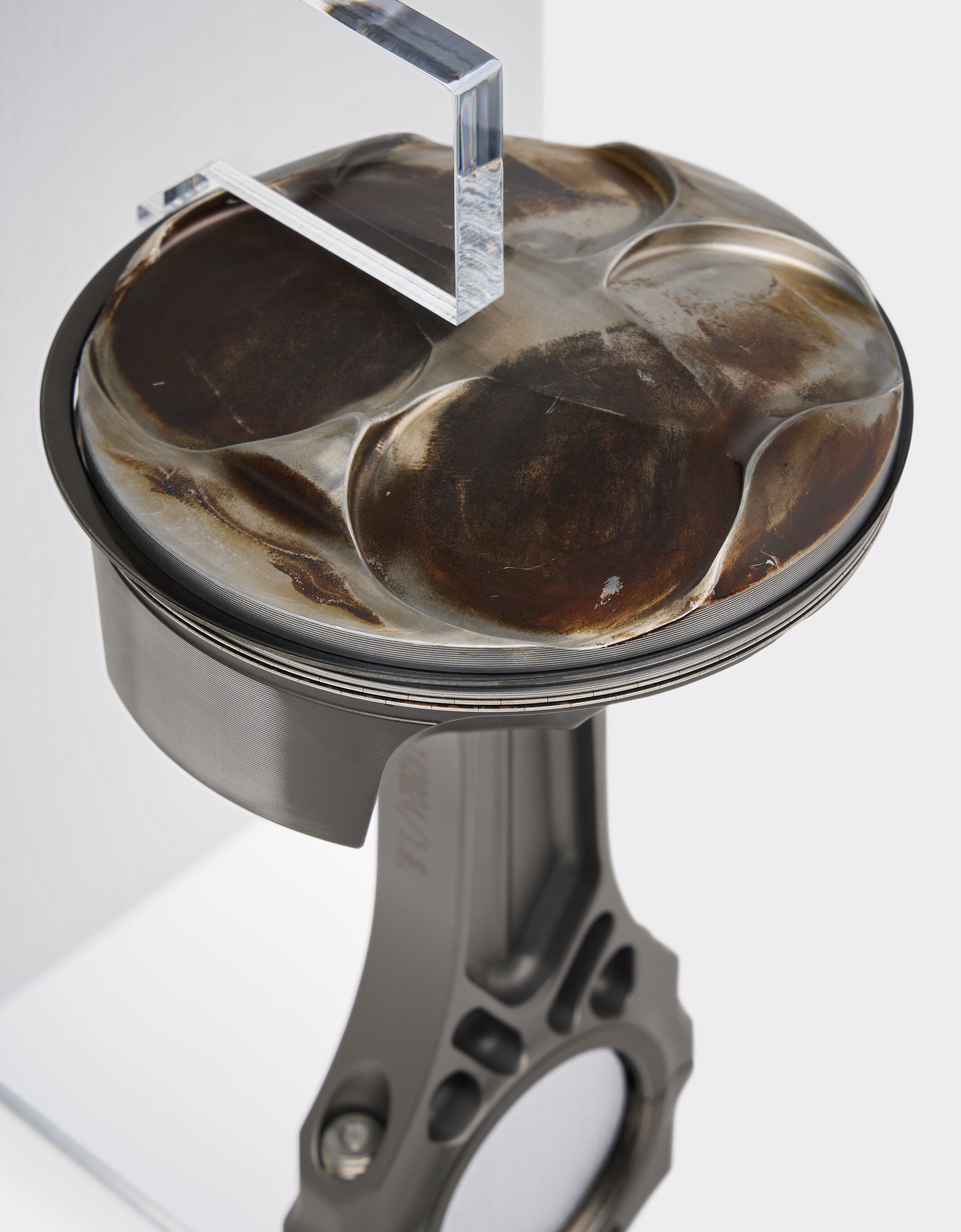 Ferrari Juego de biela y pistón original F1 de 2012 Silver 51385f