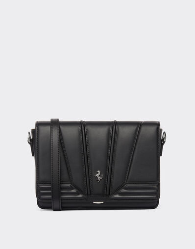 Ferrari Ferrari GT crossbody bag in smooth leather Navy 21463f