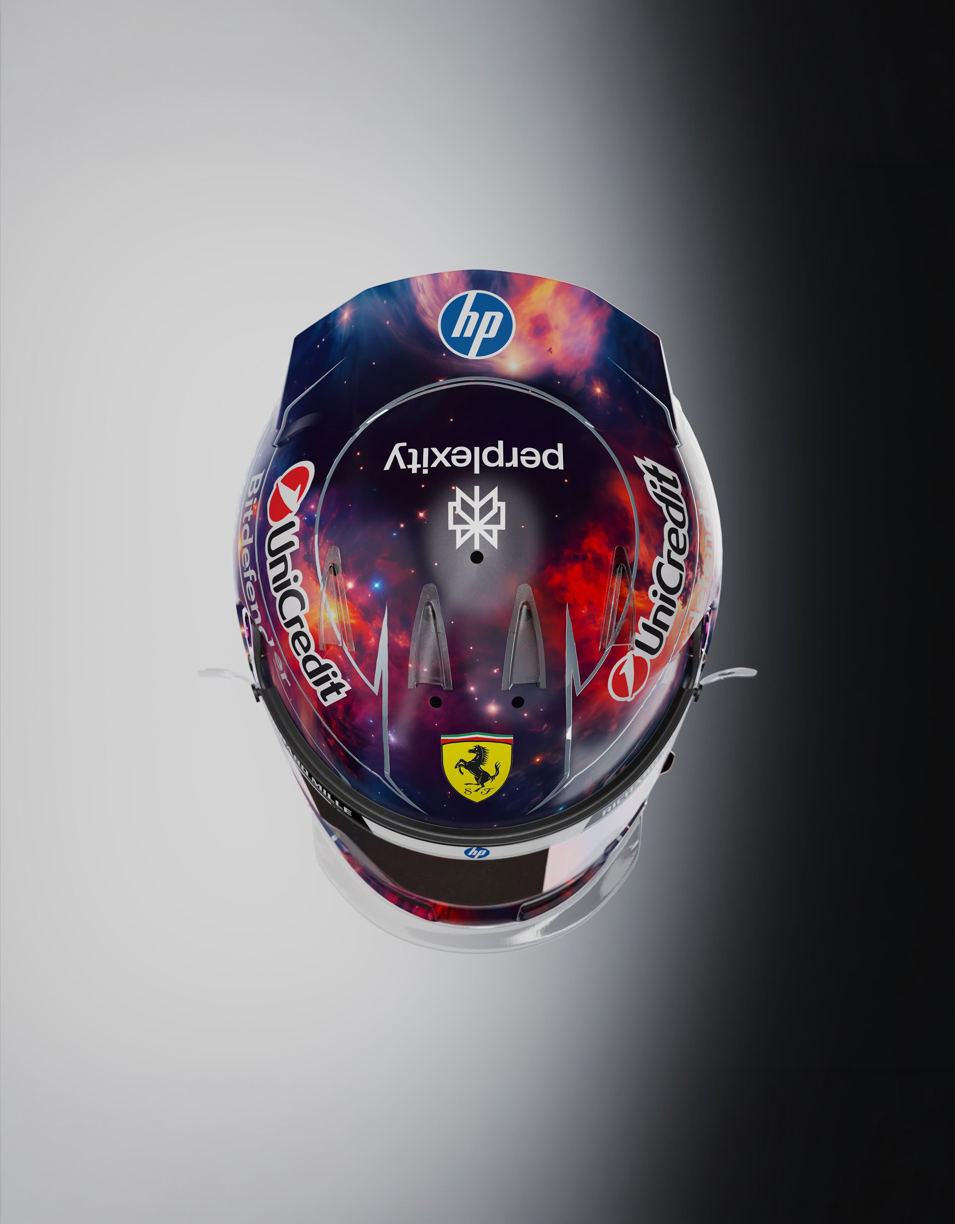 Lewis Hamilton 1:1 Special Edition Helmet for the 2026 Austin Grand Prix Ferrari Lewis Hamilton 1:1 Special Edition Helmet for the 2026 Austin Grand Prix Multicolor LS0OT3060EXT0001f