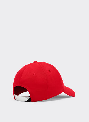 Ferrari Baseball cap with embroidered Ferrari logo Racing red 22825f
