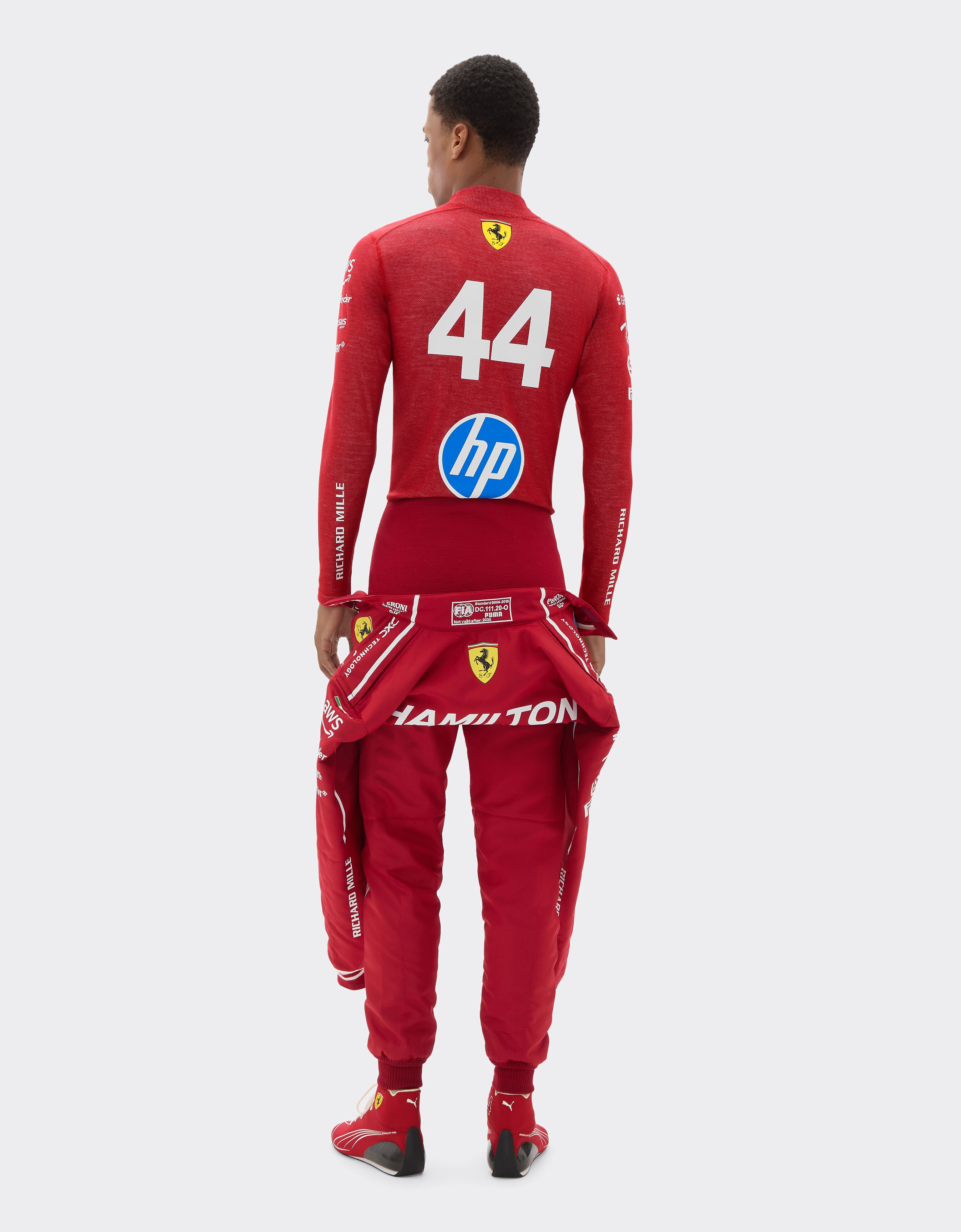 Ferrari Lewis Hamilton Puma racing undersuit for Scuderia Ferrari Red LA08Pf