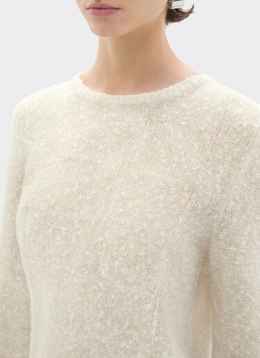 Ferrari Cashmere and silk knit Oat 50180f