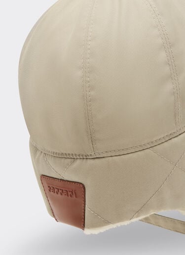 Cappello da aviatore in twill di cotone Q-Cycle® Ferrari Cappello da aviatore in twill di cotone Q-Cycle® Chalk 22703f