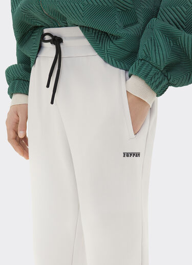Ferrari Joggers in technical fabric Ecru 21197f