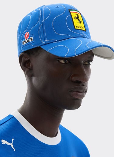 Puma for Scuderia Ferrari HP 2025 Monza Limited Edition Replica baseball cap Ferrari Puma for Scuderia Ferrari HP 2025 Monza Limited Edition Replica baseball cap Blu Scozia LA0ATf