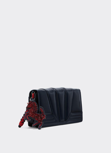 Ferrari GT glossy leather wallet Ferrari Ferrari GT glossy leather wallet Navy 51202f