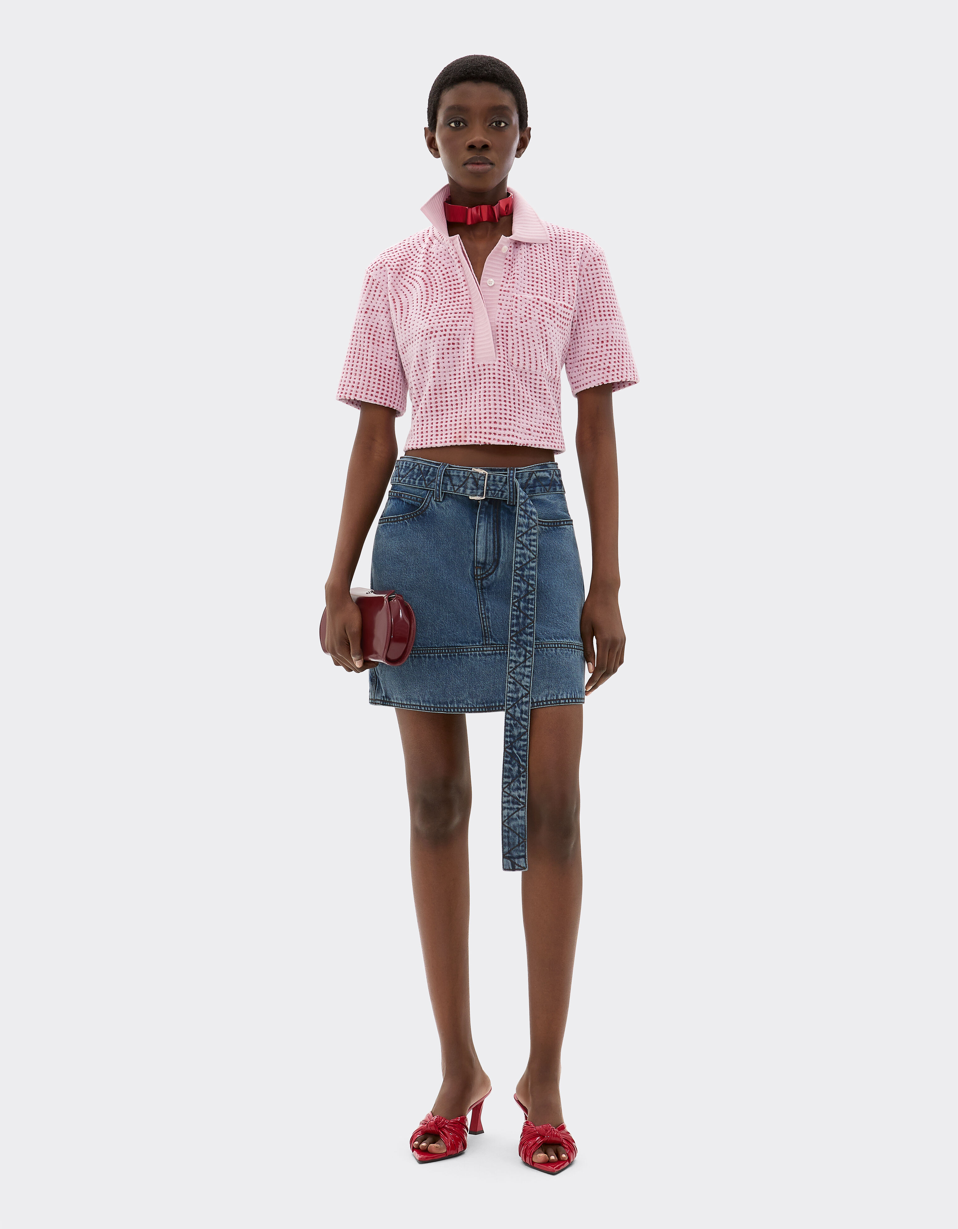 Ferrari Minigonna in denim Denim 22474f