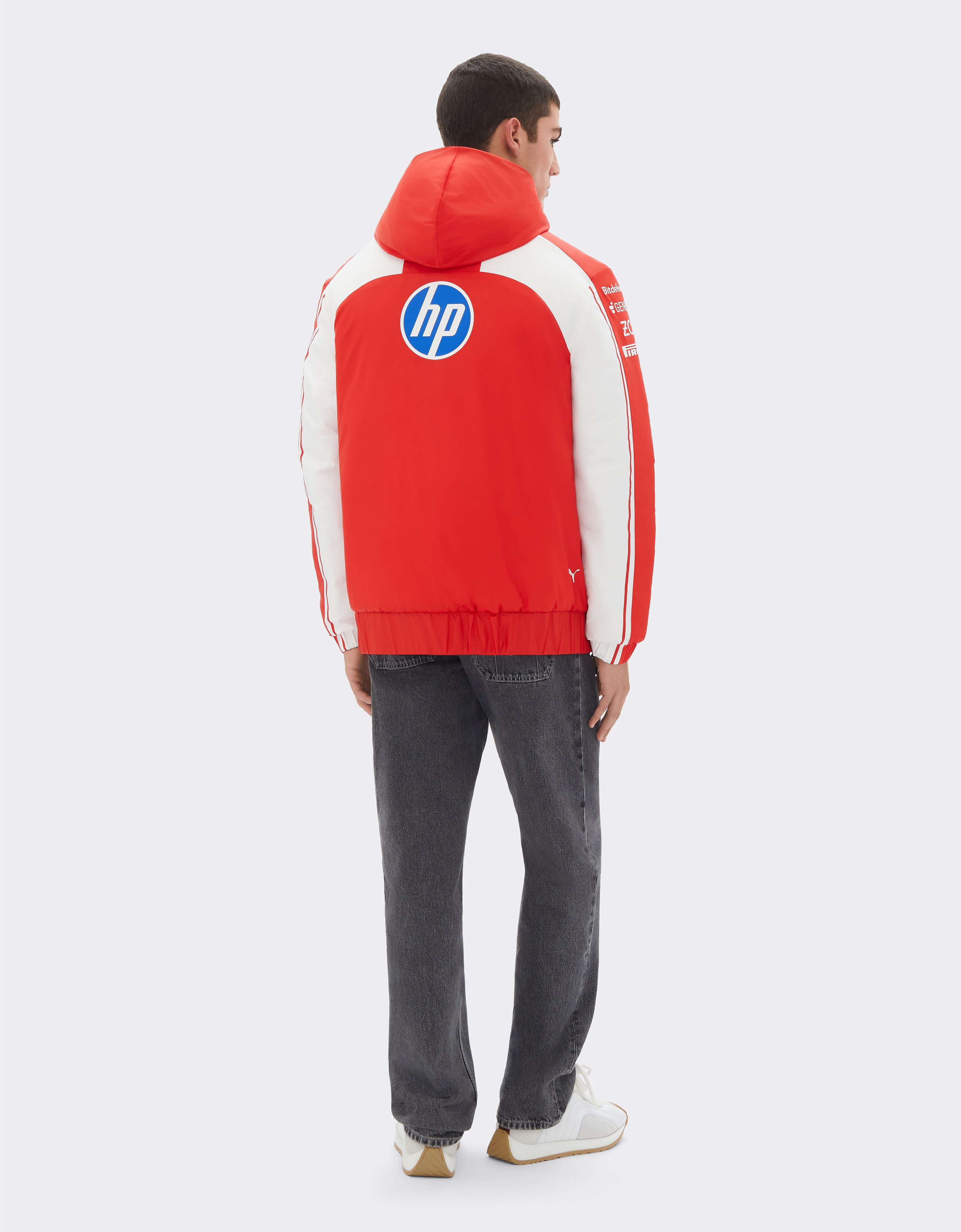 Ferrari Replica 2026 Puma reversible jacket for Scuderia Ferrari HP Red LA0H8f