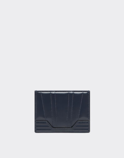 Ferrari Ferrari GT card holder in brushed leather Navy 21421f