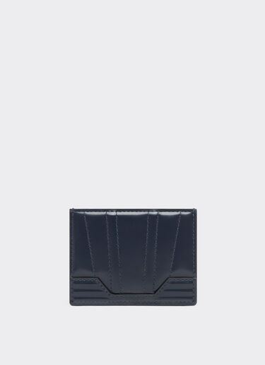 Ferrari Ferrari GT card holder in brushed leather Navy 21421f