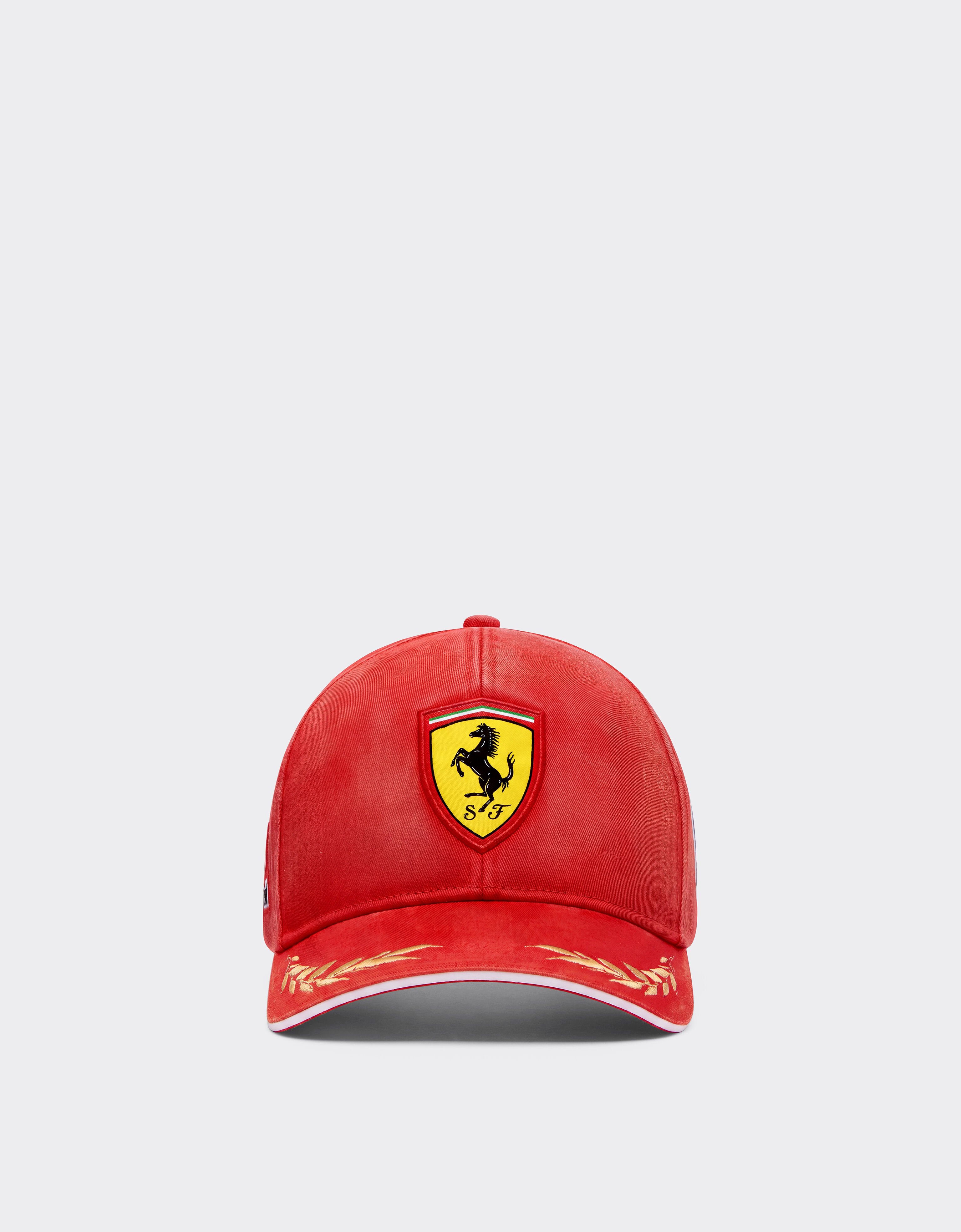 Hamilton Replica Baseball Cap for the 2026 Monza Grand Prix Ferrari Hamilton Replica Baseball Cap for the 2026 Monza Grand Prix Rosso LA0CP1137EXT0001f