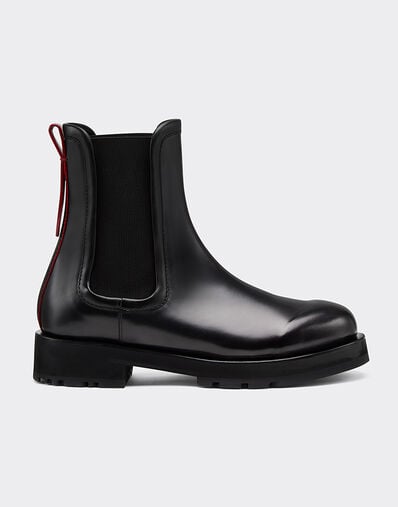 Ferrari Chelsea ankle boot in matte leather Black 22739f