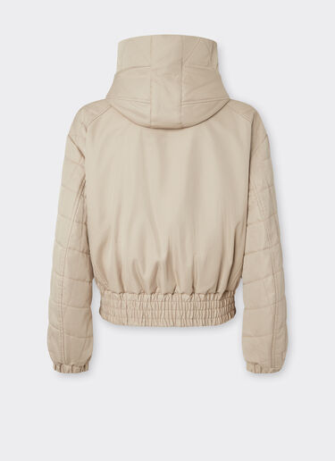 Ferrari Q-Cycle® Cotton Twill Bomber Jacket Chalk 22607f
