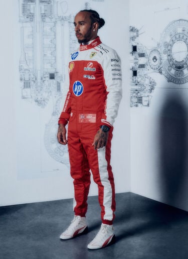 Combinaison de course Hamilton Replica Scuderia Ferrari pour le GP d'Austin 2026 Ferrari Combinaison de course Hamilton Replica Scuderia Ferrari pour le GP d'Austin 2026 Rouge Racing LW0JU4119EXT0001f