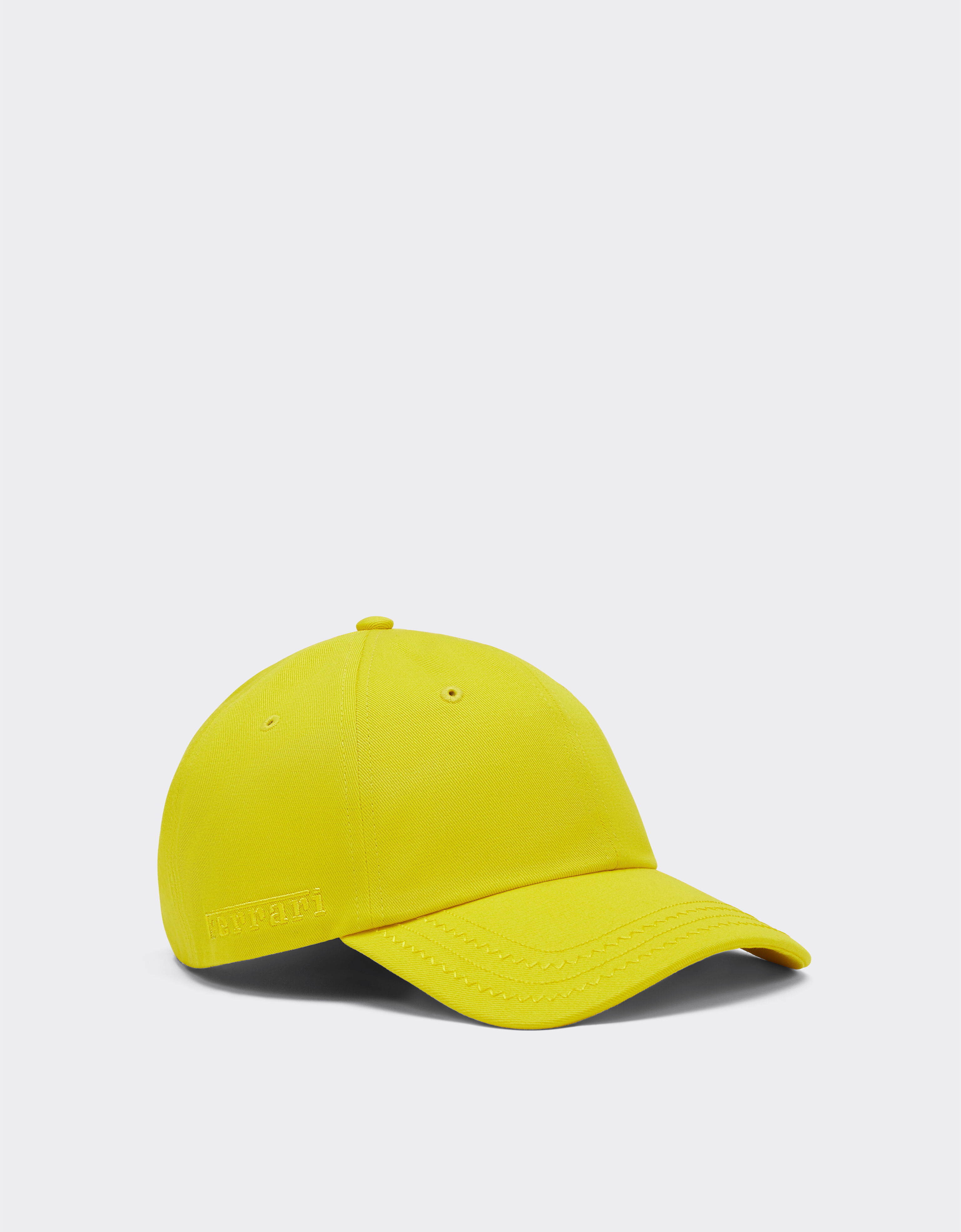 Ferrari Cotton baseball hat with Italian-flag motif Giallo Modena 20551f