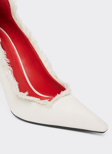 Canvas pumps Ferrari Canvas pumps Avorio 51027f