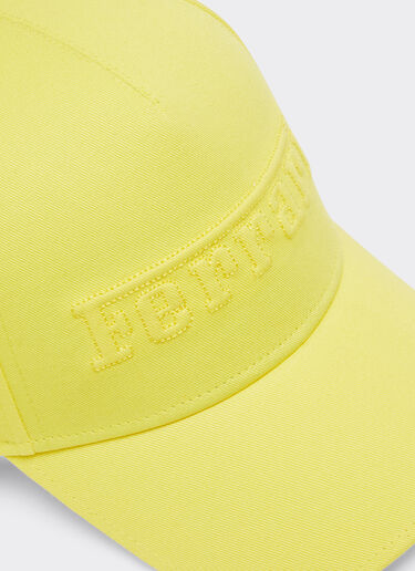 Ferrari Baseballkappe mit gesticktem Ferrari-Logo Giallo Modena 21342f