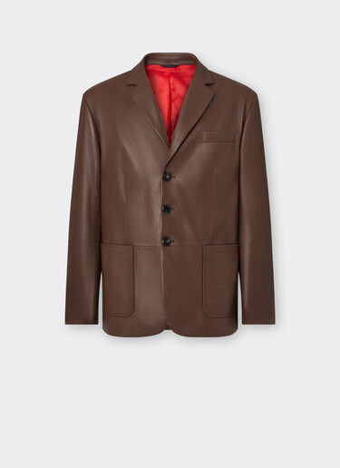 Ferrari Blazer in nappa Tobacco 20975f