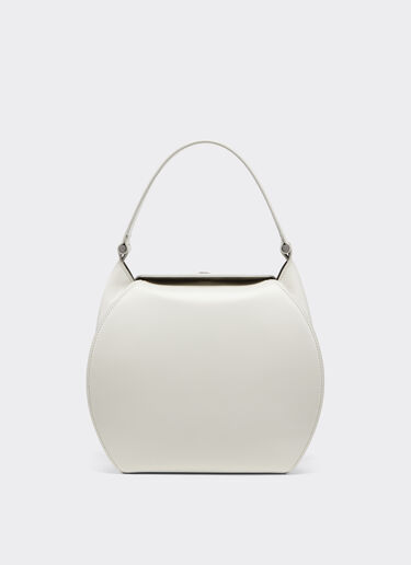 Ferrari La Ferrari Dino Hobo Bag Ecru 22120f