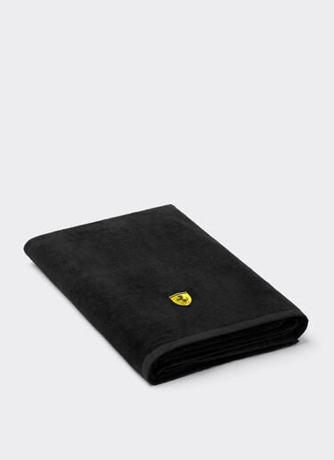 Toalla de algodón de la Scuderia Ferrari Ferrari Toalla de algodón de la Scuderia Ferrari Black SANBT0001JCO0074f