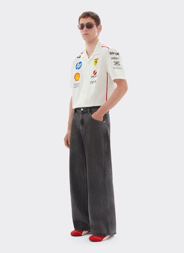 Ferrari Ferrari Replica Shirt for the 2026 Monza Grand Prix Bianco LW0SH1144EXT0001f