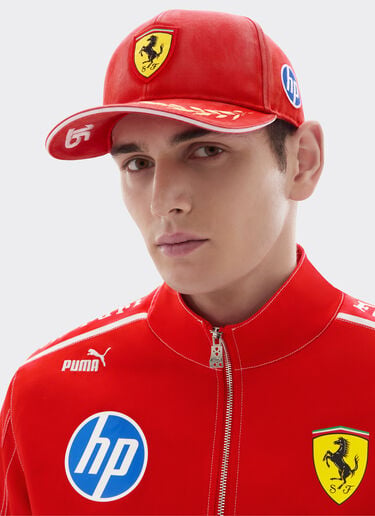 Leclerc Replica Baseball Cap for the 2026 Monza Grand Prix Ferrari Leclerc Replica Baseball Cap for the 2026 Monza Grand Prix Rosso LA0CP1136EXT0001f