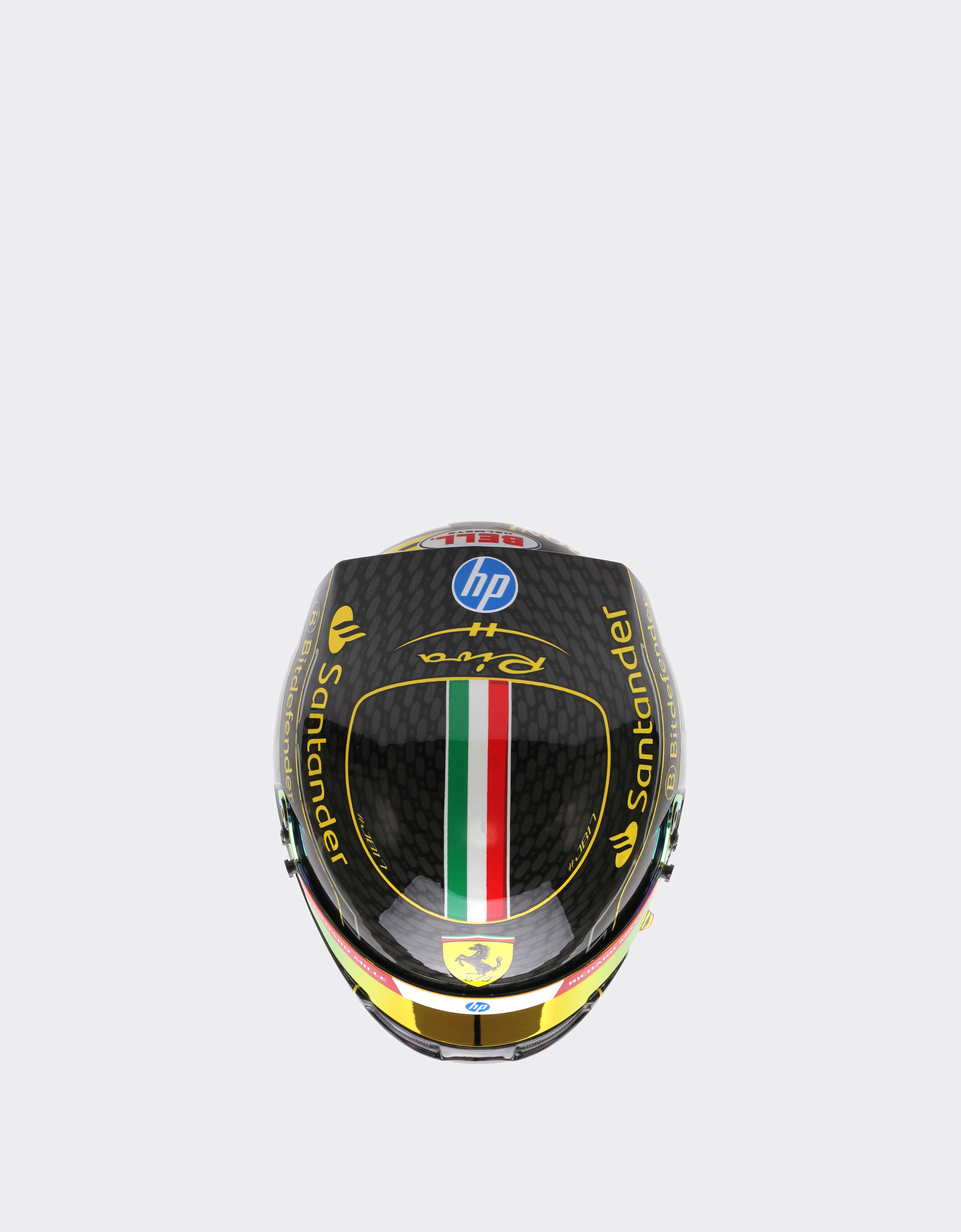 Ferrari Charles Leclerc Monza mini helmet in 1:2 scale - 2024 Special Edition Black F1352f