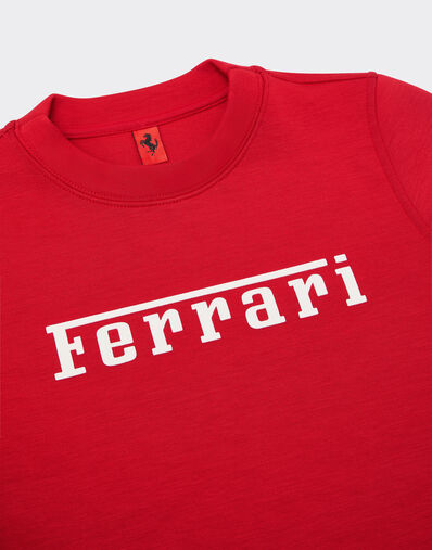 Ferrari Scuba sweatshirt with Ferrari logo Racing red 22763fK