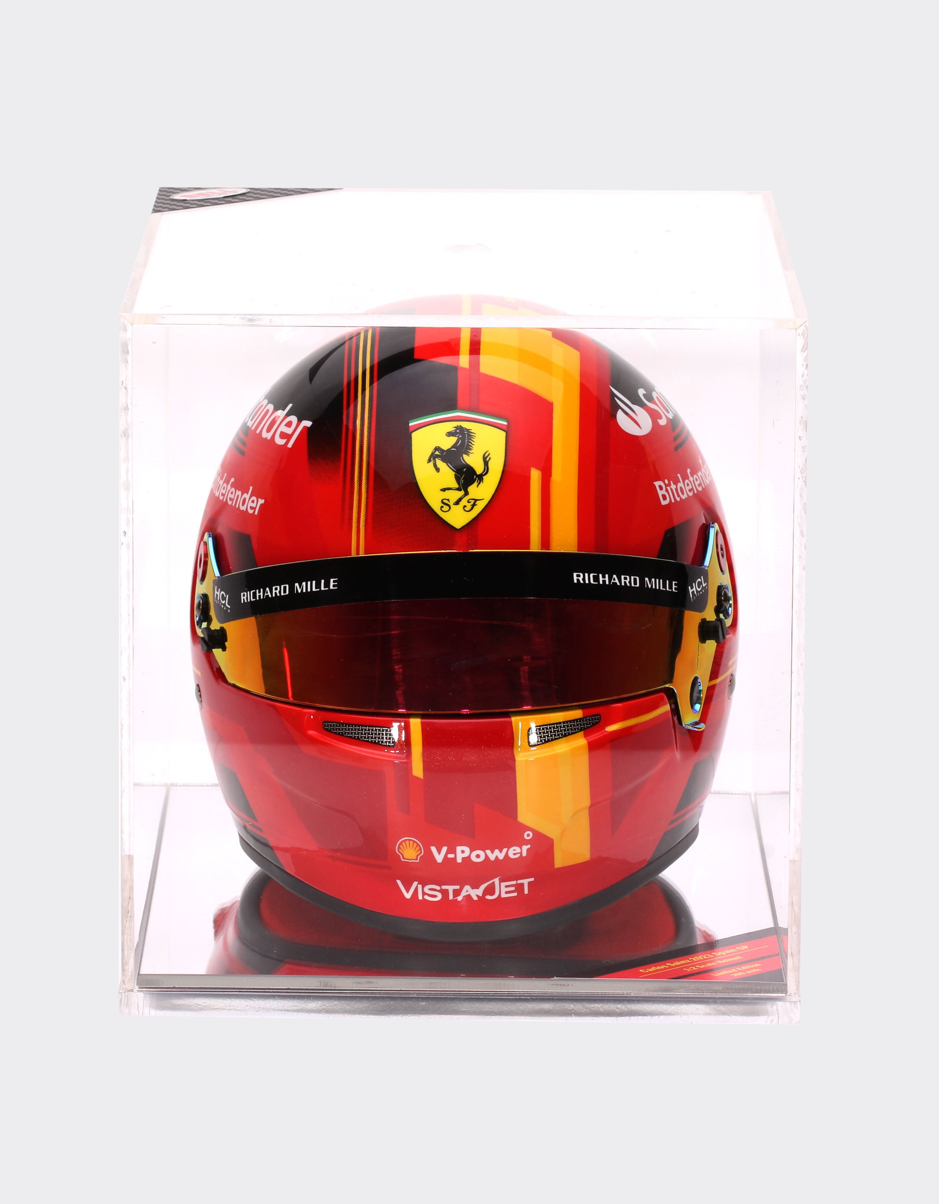 Ferrari 2023 Carlos Sainz mini helmet in 1:2 scale - Barcelona Special Edition MULTICOLOUR 48730f
