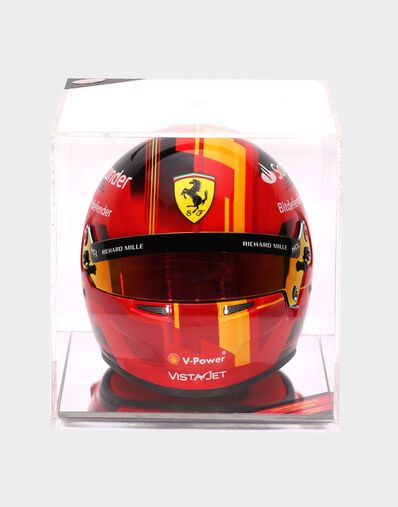 Ferrari 2023 Carlos Sainz mini helmet in 1:2 scale - Barcelona Special Edition Racing red LA00Hf