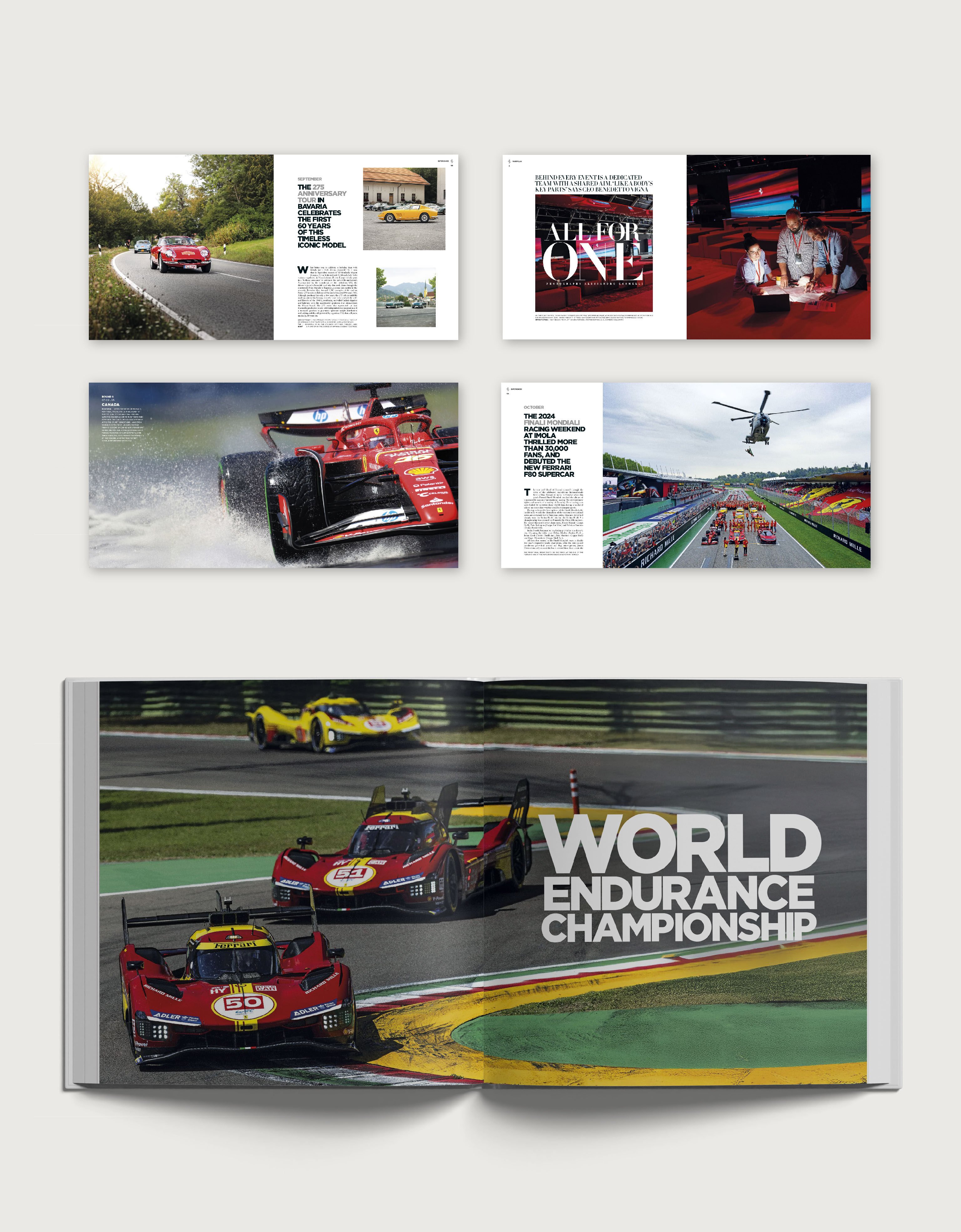Ferrari The Official Ferrari Magazine Issue 65 - 2024 Yearbook MULTICOLOUR 49180f