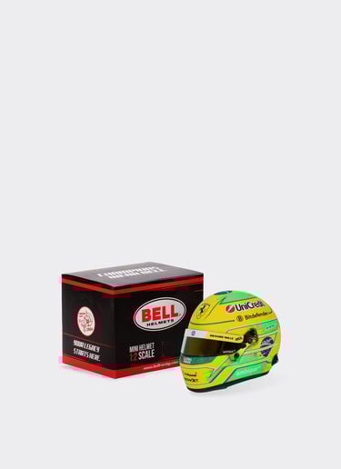 Ferrari Mini Helmet Hamilton Brazil Special Edition 2025 1:2 Scale Multicolore LA0DEf