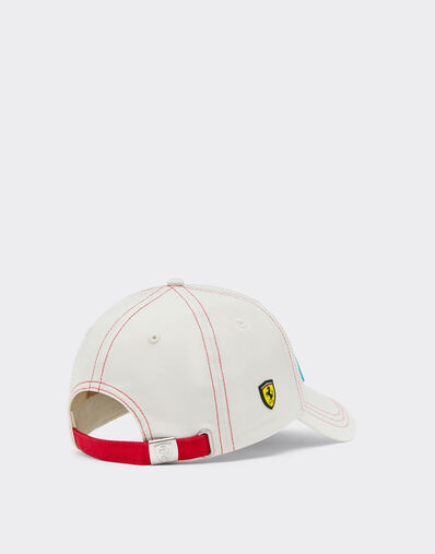 Ferrari Scuderia Ferrari Miami 2026 Baseball Cap Avorio SANCP0023HMM0029f