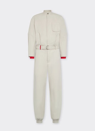 Jumpsuit in cotone Ferrari x Charles Leclerc Ferrari Jumpsuit in cotone Ferrari x Charles Leclerc Ecru 22258f