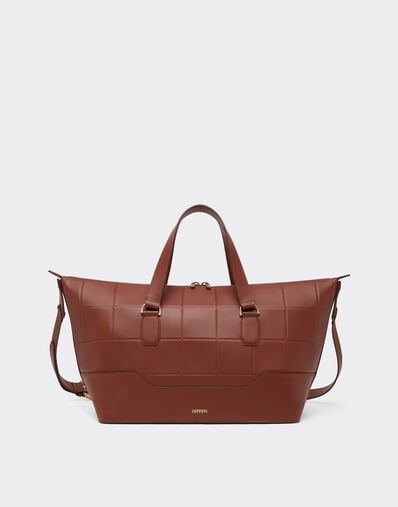 Bolso de viaje de piel Ferrari Bolso de viaje de piel Hide 50832f