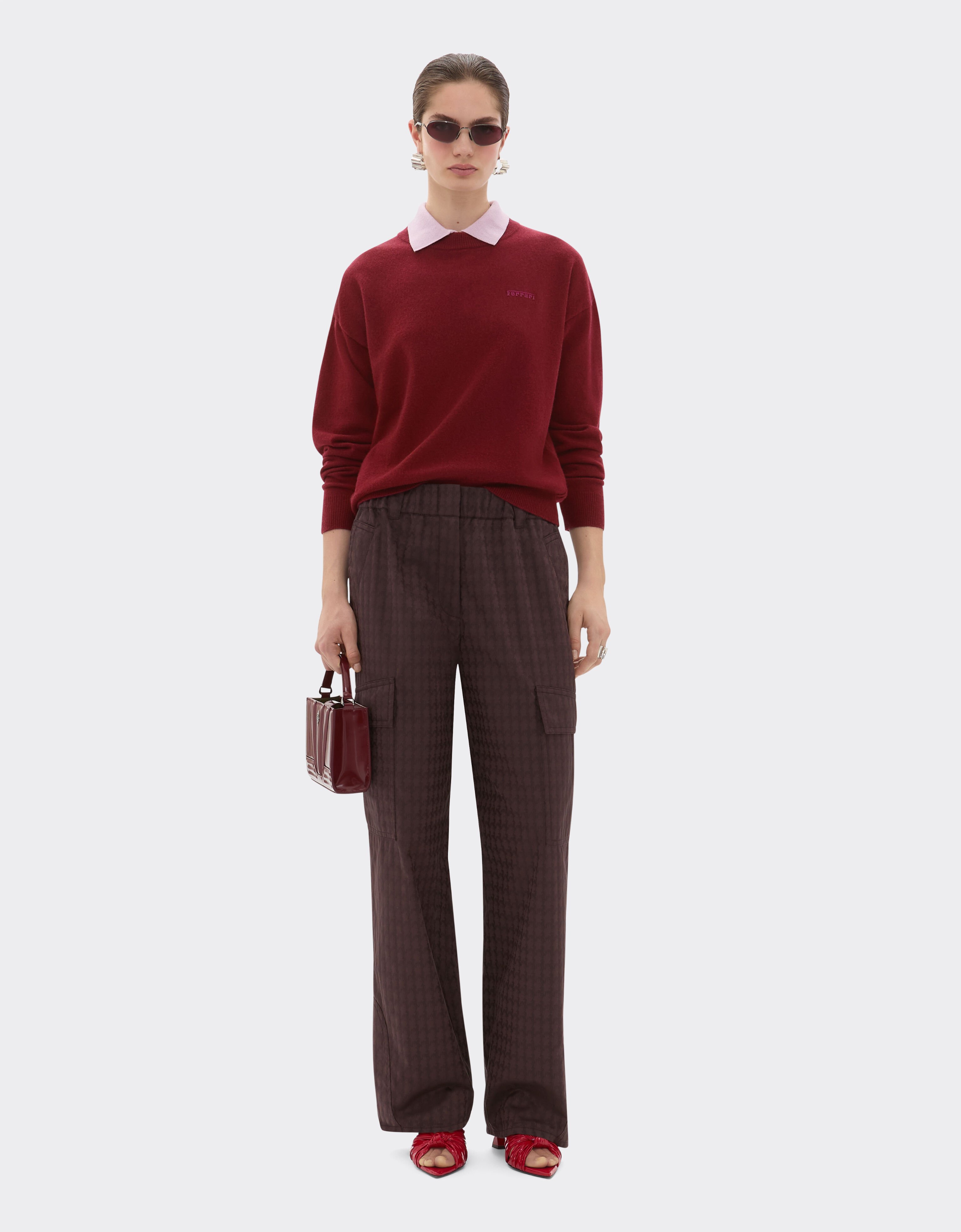Ferrari Wool and cashmere jumper Cherry 21205f