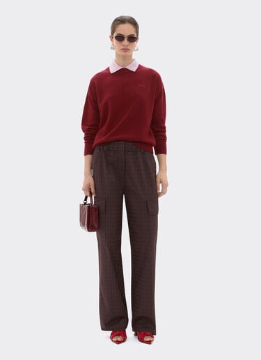 Wool and cashmere jumper Ferrari Wool and cashmere jumper Cherry 21205f
