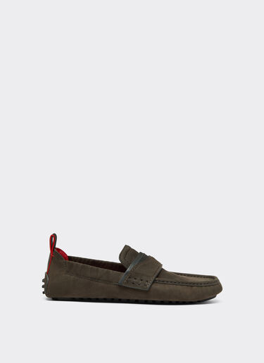 Ferrari Nubuck Driver Loafers Antracite CSMDV0001XL00028f