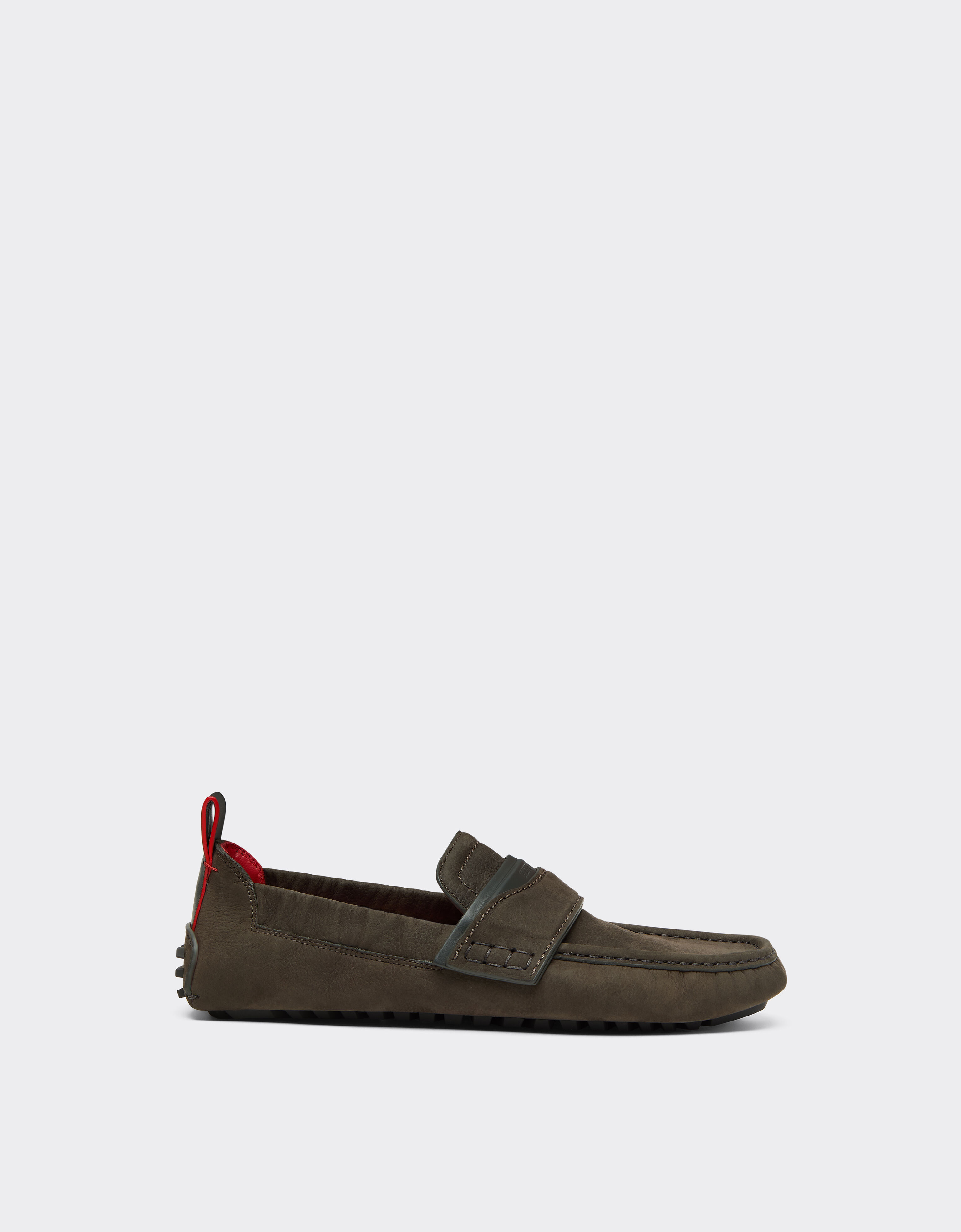 Ferrari Nubuck Driver Loafers Antracite CSMDV0001XL00028f