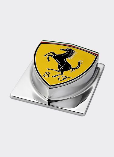 Ferrari Second Life tabletop object with enamelled Ferrari Shield Yellow 47306f