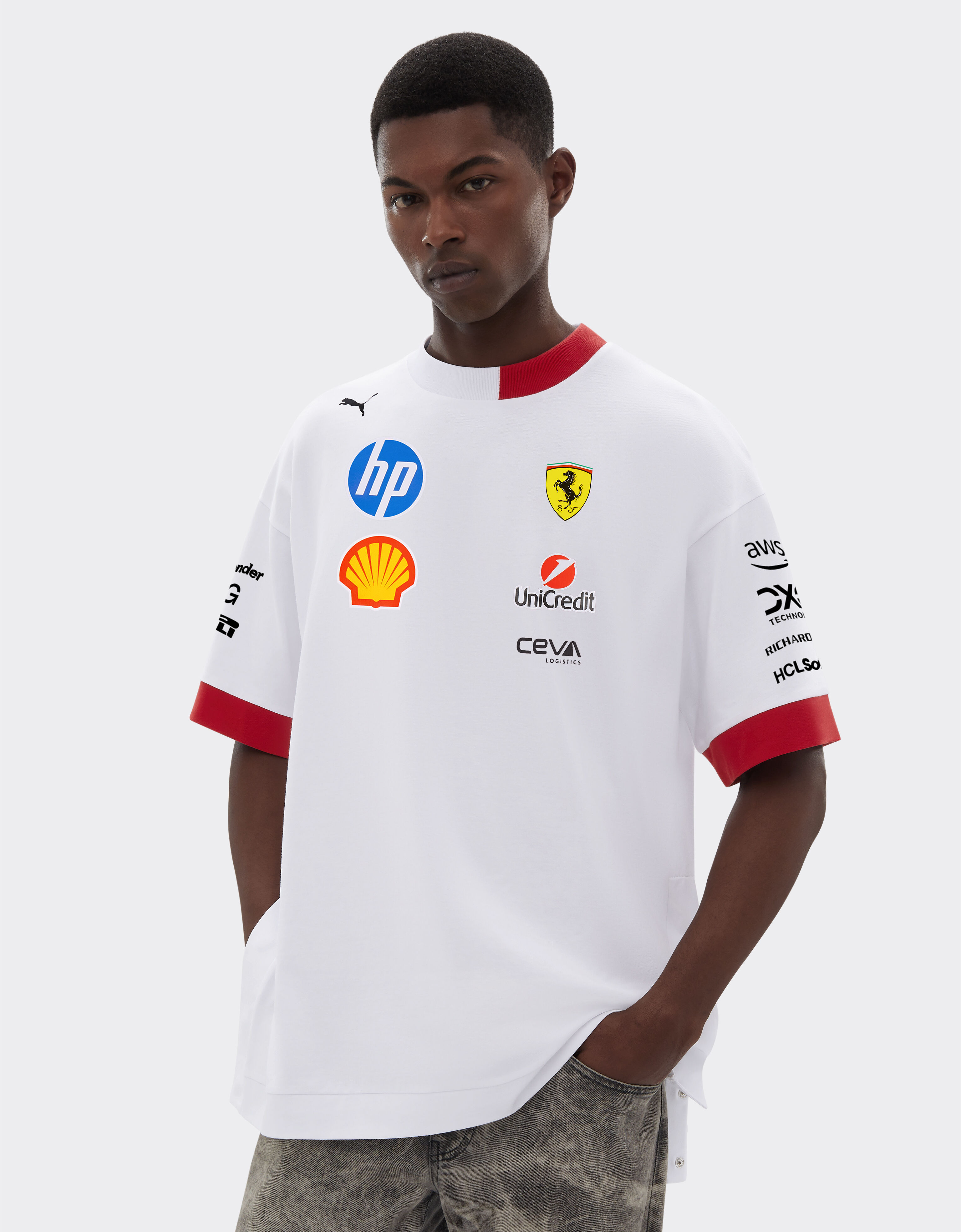 Puma x Ferrari® Miami GP Drivers T-shirt| Ferrari® Store