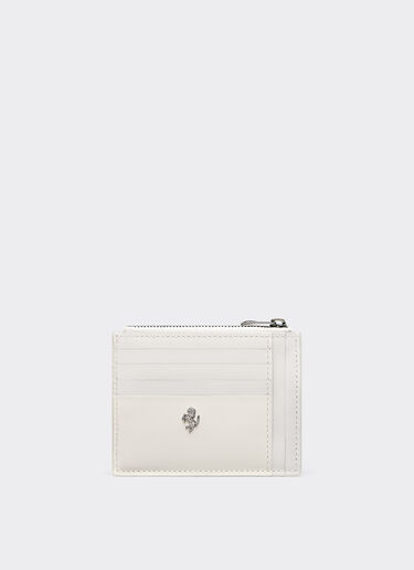 Ferrari Ferrari GT card holder in smooth leather Ecru 22150f